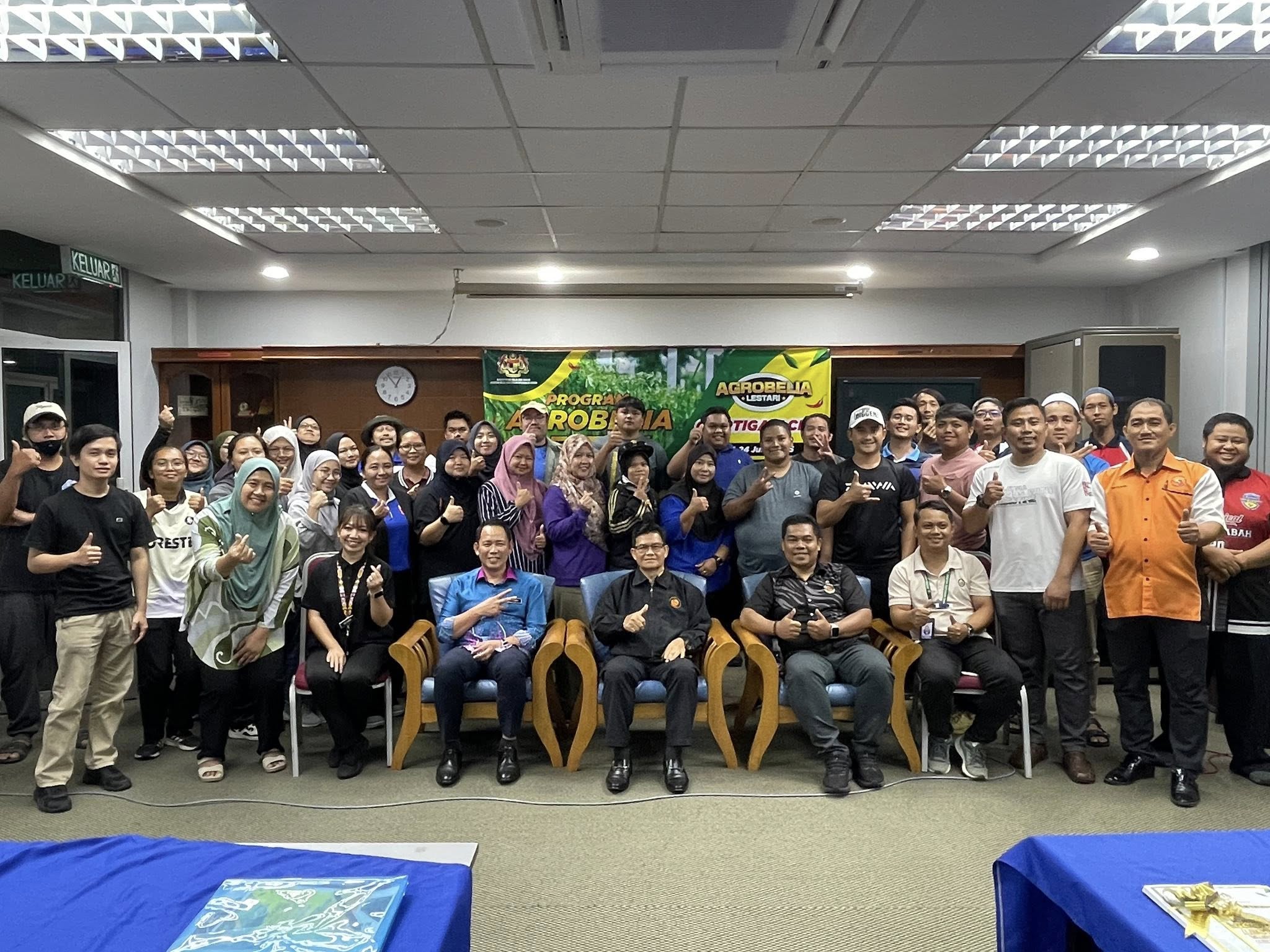 MAJLIS PERASMIAN PENUTUPAN PROGRAM AGROBELIA LESTARI : FERTIGASI CILI